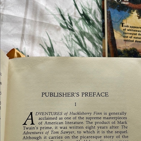 Mark Twain Book Set: Huckleberry Finn & Tom Sawyer - Picture 11 of 15